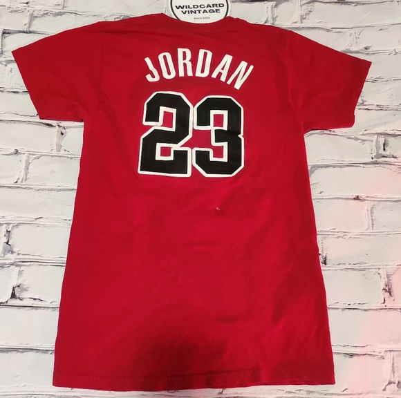 Chicago Bulls Jordan 23 jersey style Ladies T shirt - Picture 1 of 6